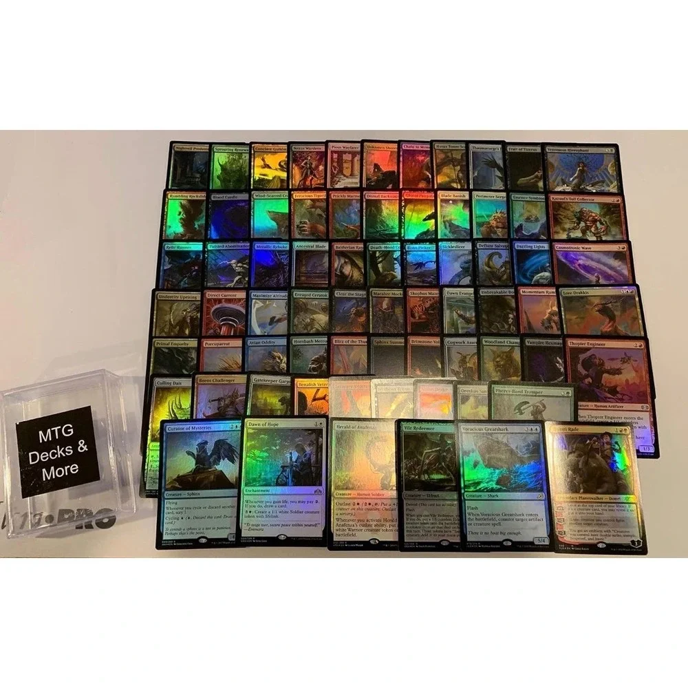 Magic The Gathering MTG ALL FOIL Card Lot 70 Count